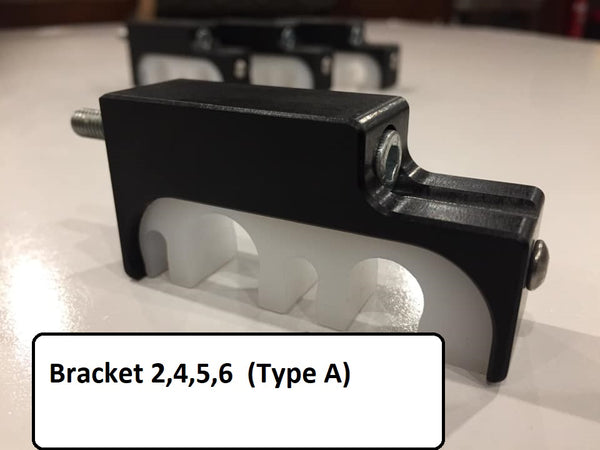 R32 GTR / GTST fuel line brackets set